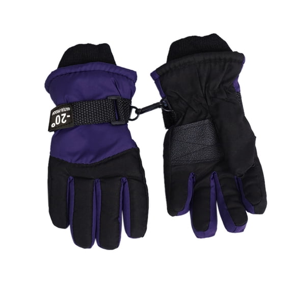 Dpytoraw Kids Winter Gloves Warm Windproof Ski Gloves for Toddler Boys and Girls Outdoor Winter Gloves for Kids