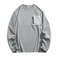 thumbnail image 1 of Dpytoraw Long Sleeve Performance T Shirt For Men 3 Hidden Pockets Wicking Shirt For Travel & More, 1 of 5