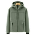 thumbnail image 1 of Dpytoraw Male Autumn And Winter Solid Color Soft Jacket Jacket, 1 of 5