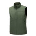 thumbnail image 1 of Dpytoraw Men Autumn And Winter Padded Padded Vest With A Warm Casual Vest On Both Sides To Wear Pocket, 1 of 4