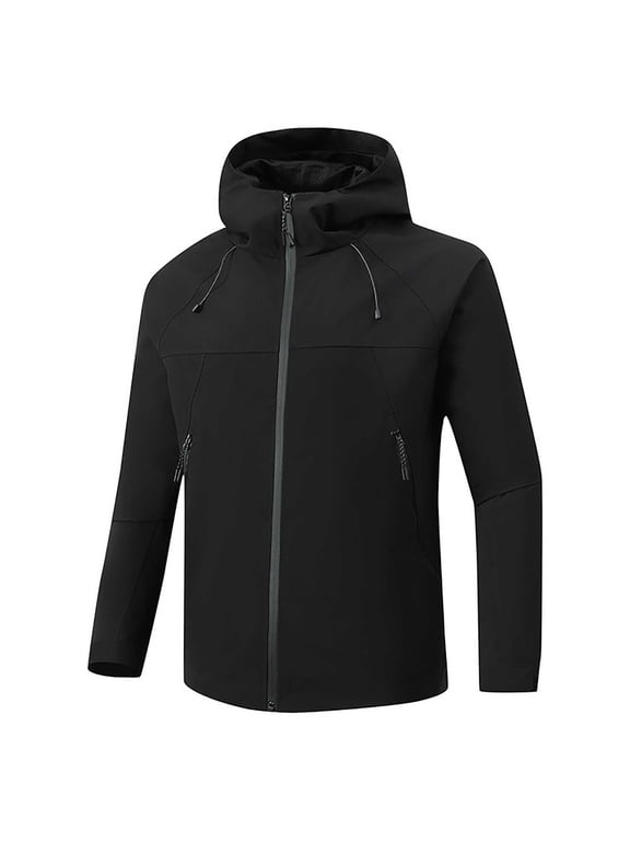 Men Outdoor Layer Thin Mountaineering Clothing Windproof Breathable Hardshell Jacket