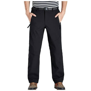 Dpytoraw Men's And Women's Outdoor Thermal Pants With Fleece For Autumn And Winter Hiking