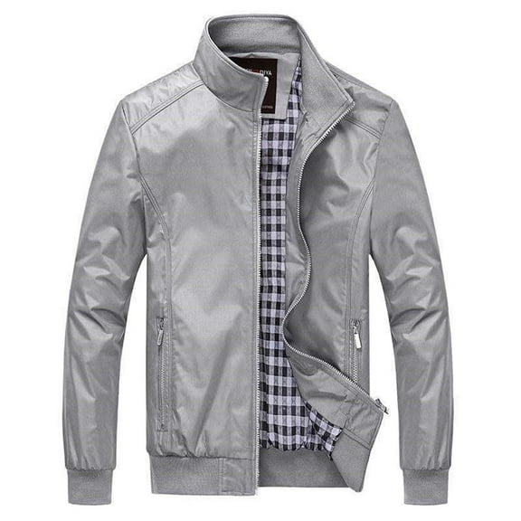 Dpytoraw Men's Autumn Outdoor Fashionable Business Casual Jacket