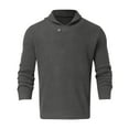 thumbnail image 1 of Dpytoraw Men's Casual Sweater Pullover Long Sleeve High Collar Slim Knit Sweater, 1 of 3