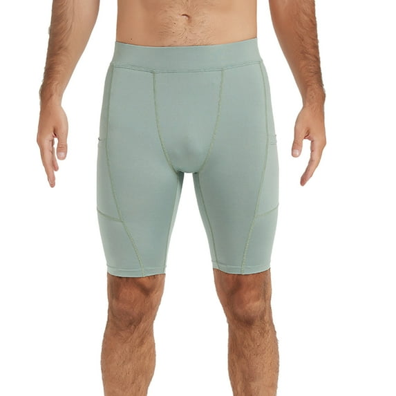 Dpytoraw Men’s Compression Shorts Casual Sports Underwear Athletic Baselayer Workout Running Active Tights