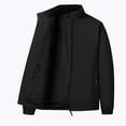 thumbnail image 1 of Dpytoraw Men's Jacket Fall Winter Thicken Windbreakers Jackets Padded Coats, 1 of 5
