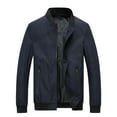 thumbnail image 1 of Dpytoraw Men's Lightweight Jacket Zip Up Slim Fit Windbreaker Track Jackets Casual Spring Fall Coats With Pockets, 1 of 4