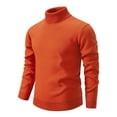 thumbnail image 1 of Dpytoraw Men's Long Sleeve Knitted Sweater Casual Solid Keep Warm Pullover Tops, 1 of 2