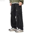 thumbnail image 1 of Dpytoraw Men's Outdoor Hiking Pants Waterproof Windproof Loose Fit Travel Comfort Trousers Black L, 1 of 5
