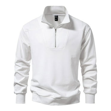 Dpytoraw Men's Outdoor Sports Fleece Matching Color Stand Collar Cardigan Plus Fleece Thick Couple Coat