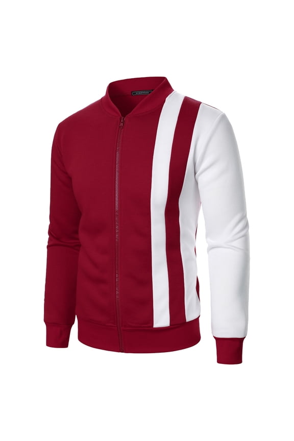 Men's Outerwear Zipper Long Fashion Autumn And Winter Sportswear Sleeves Men's Patch Men's Outerwear Jacket