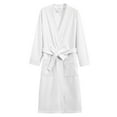 thumbnail image 1 of Dpytoraw Men's Robes Cloth Bathrobe Soft Kimono Bath Robe Kimono Spa Robe For Men Long Loungewear With Pockets, 1 of 5