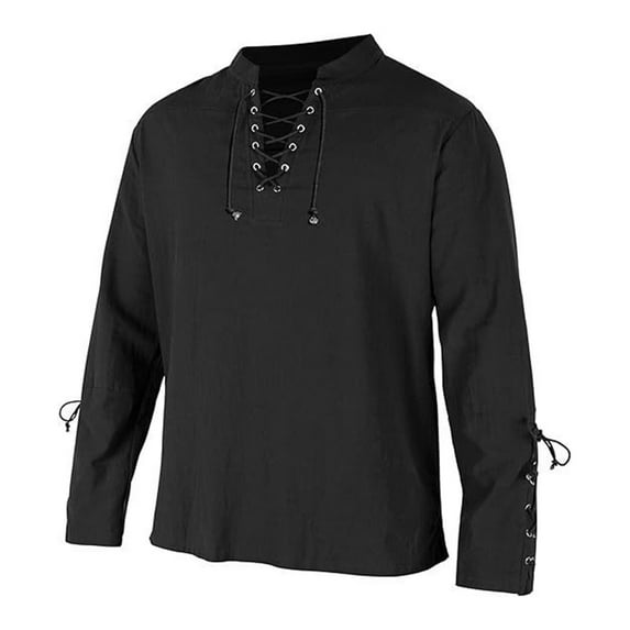 Dpytoraw Men's Shirt Top Long Sleeved Halloween Performance Clothes Shirt