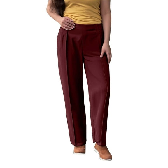 Dpytoraw Men's Solid Color Casual Pants Comfortable And Stylish Trousers For Daily Wear Available In Various Sizes And Colors Lounge Pants Women Red M