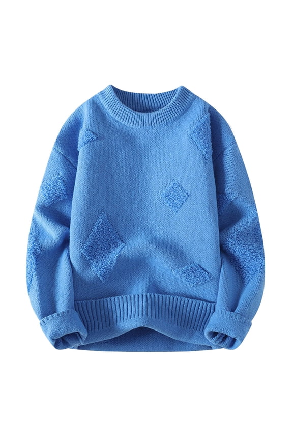 Men's Winter Jacquard Sweater Thickened Sweater