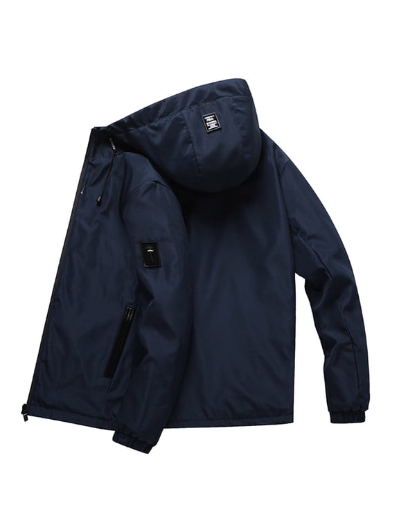 Mens Autumn And Winter Down Jacket Liner Thickened Inside And Outside To Wear Cold White Down Coat