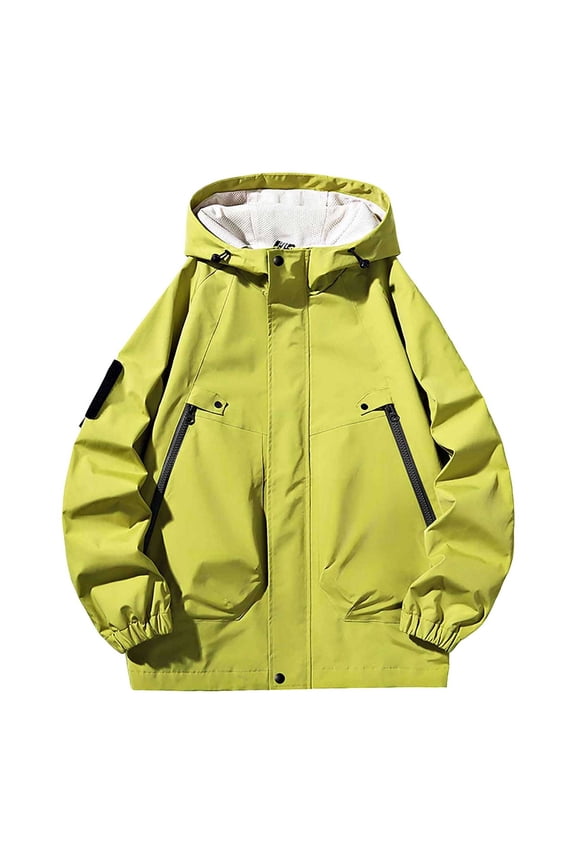 Mens Hooded Storm Jacket For Outdoor Camping And Leisure Sports In Autumn