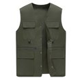 thumbnail image 1 of Dpytoraw Mens Jacket Field Pofessional Emergency Field Fishing Pocket Vest, 1 of 4