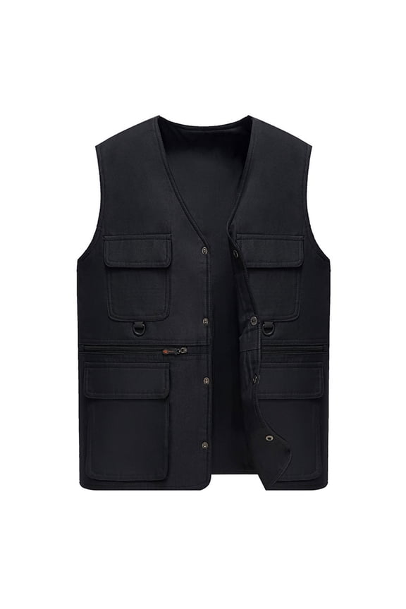 Mens Jacket Field Pofessional Emergency Field Fishing Pocket Vest