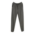 thumbnail image 1 of Dpytoraw Mens Pajama Pants Home Pants Thin Elongated Oversized Casual Loose Sports Pants, 1 of 3