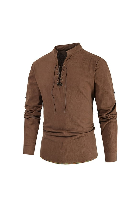 Mens Shirt Steam Punk Retro Gothic Holiday Fashion Clothing Tops