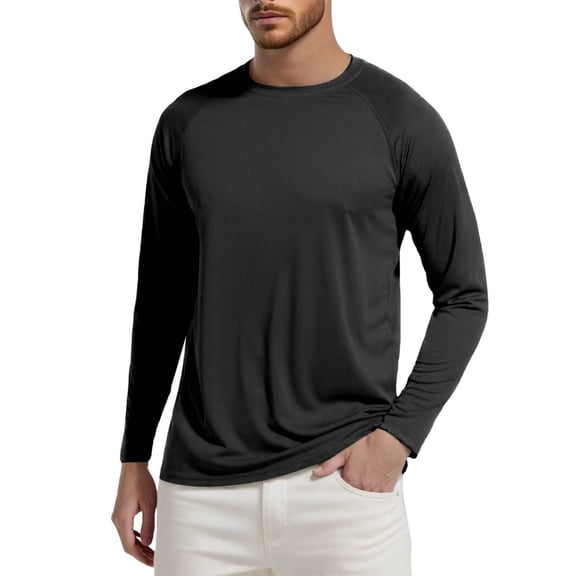 Dpytoraw Sports T Shirts Men's Functional Shirt Sports Shirt Short Sleeve UPF 50+ Shirt Running Shirt Quick Drying Training Shirt Outdoor Workout Fitness Rash Guard Men’s T-Shirts Black XXL