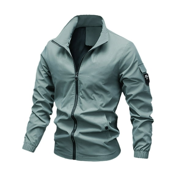 Dpytoraw Spring Autumn Men's Thin Loose Jacket High Street Coat Business Casual Black Coats Men's Fashion Trend Workwear