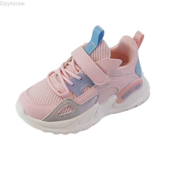 Dpytoraw Stylish Girls Sneakers For Kids Versatile Running Shoes For Daily Wear And Comfort Breathable Girls Sneakers Size 10.5