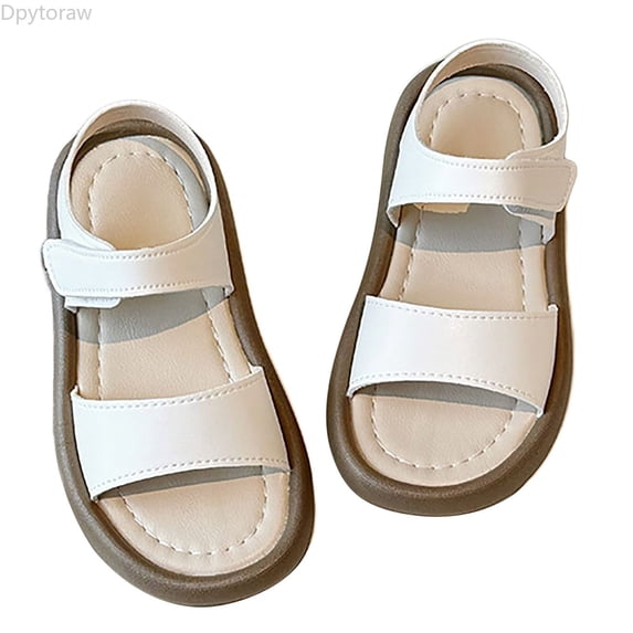 Dpytoraw Summer New Boys' And Girls' Shoes Medium To Large Children's Soft Soled Baby Shoes Children's Beach Shoes Children's Sandals Girls Sandals For Beach Size 2-2.5 Years