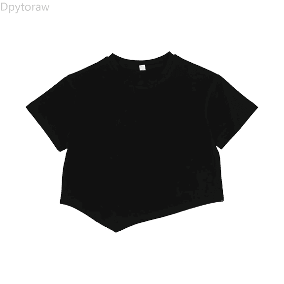 Dpytoraw Toddler Boys Girls Short Sleeve Summer Casual Tops Beach Holiday Solid Shirts T Shirt Summer Girl Tops Size Black 5-6 Years