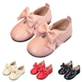 thumbnail image 1 of Dpytoraw Toddler Girls T-Strap Bow Dress Shoes, Mary Jane Flats for Wedding, Party & School Sizes 7, 1 of 4