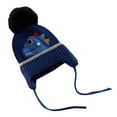thumbnail image 1 of Dpytoraw Toddler Kids Baby Girls Boys Animal Dinosaur Soft Warm Knit Hat Kids Winter Hat With Fleece Cap Size One Size, 1 of 5