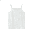 thumbnail image 1 of Dpytoraw Toddler Kids Girls Dance Tank Top Racerback Crop Tank Top Soild Sleeveless Sports Dance Top Ballet Gymnastics Dancewear Girl Vest‌ Size White 4-5 Years, 1 of 3