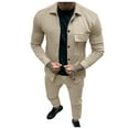 thumbnail image 1 of Dpytoraw Twill Clip Men's New Solid Colour Jacquard Men's Two Piece Suit, 1 of 4