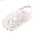 thumbnail image 1 of Dpytoraw Walking Soft Non-Slip Sandals Baby Rubber Shoes Flat Boys Girls Sole Bow Summer Baby Shoes Baby First Walker Sandals Size US:4, 1 of 3