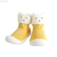 thumbnail image 1 of Dpytoraw Winter Baby Booties Long Tube Thickened Cute Cartoon Bear Pattern Non Slip Sole Infant Toddler Walking Shoes Soft Socks Soft Sole Infant Shoes Size 6.5, 1 of 4