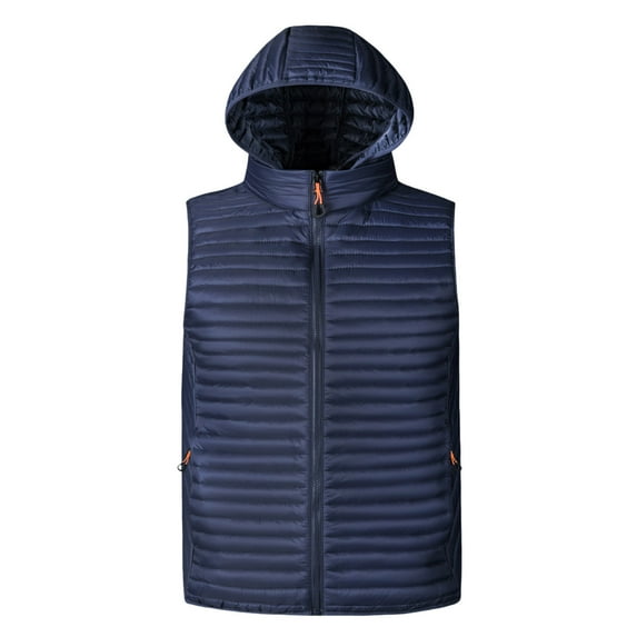 Dpytoraw Winter Working Vest For Men Sleeveless Jacket Vest Er Fishing Wear Cycling Coat
