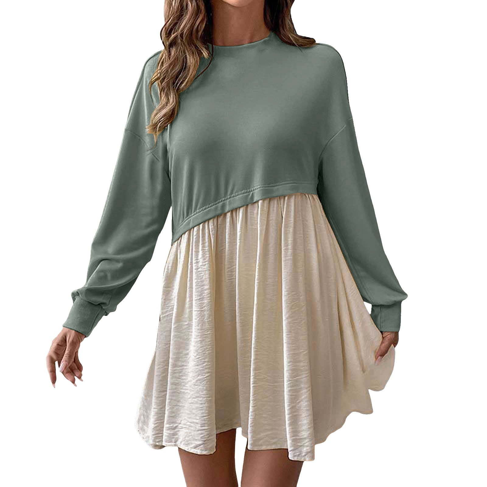 winter office patchwork dress Eloise Patchwork Dress