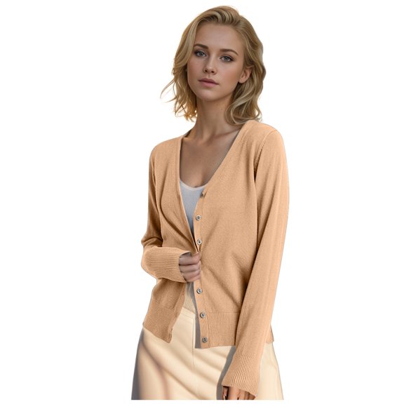 Dpytoraw Women's Knitted Cardigan Sweater Women's Autumn And Winter Coat Large Size Cardigan Outerwear