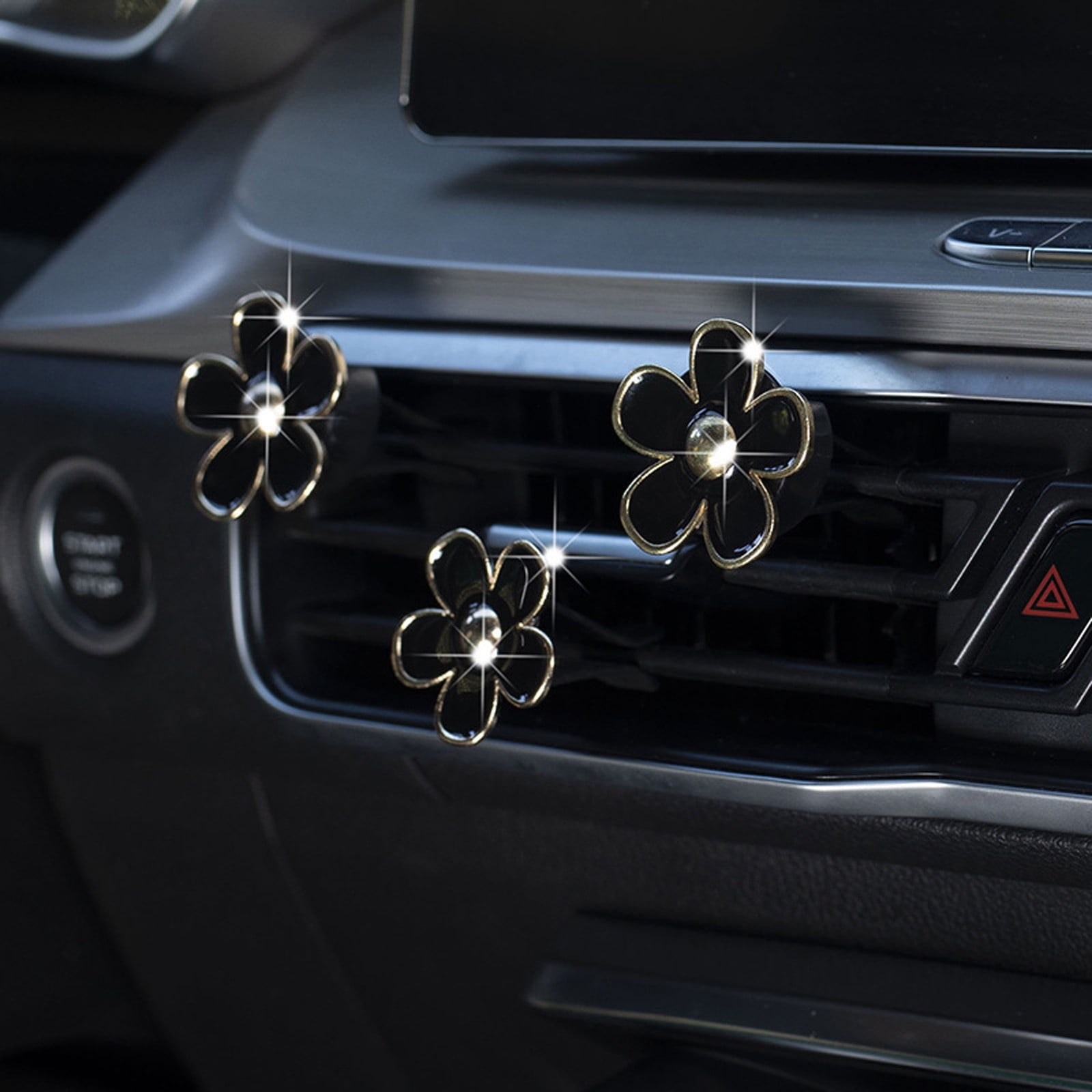 Dqaoklbdg Car Decor,Little Daisy Car Air Aromatherapy Clip Decorative