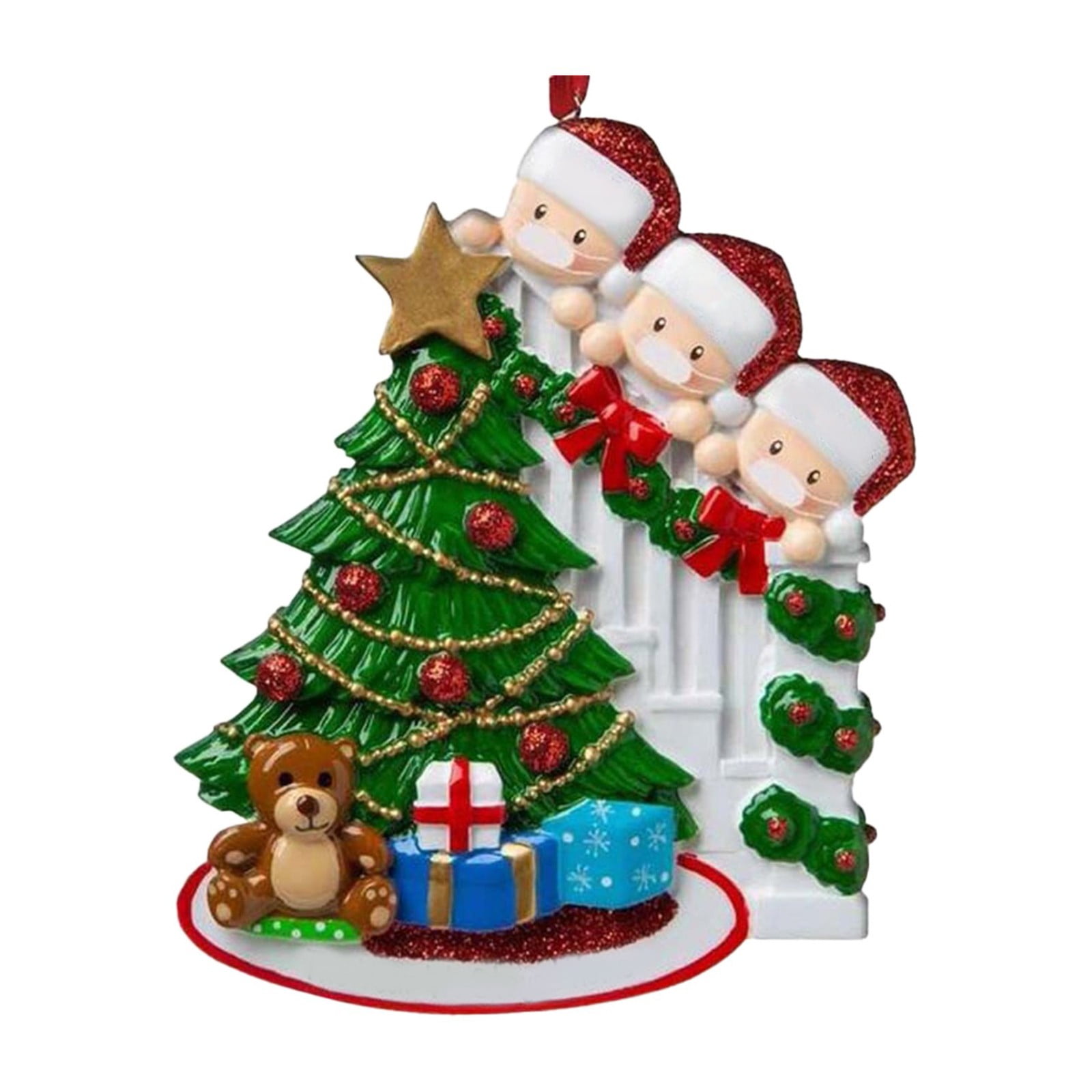 Dqaoklbdg Clearance Items,Christmas Decor,Santa Claus Hanging Doors And