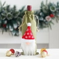 Dqaoklbdg christmas decorationChristmas Bottle Cap Doll Design Set