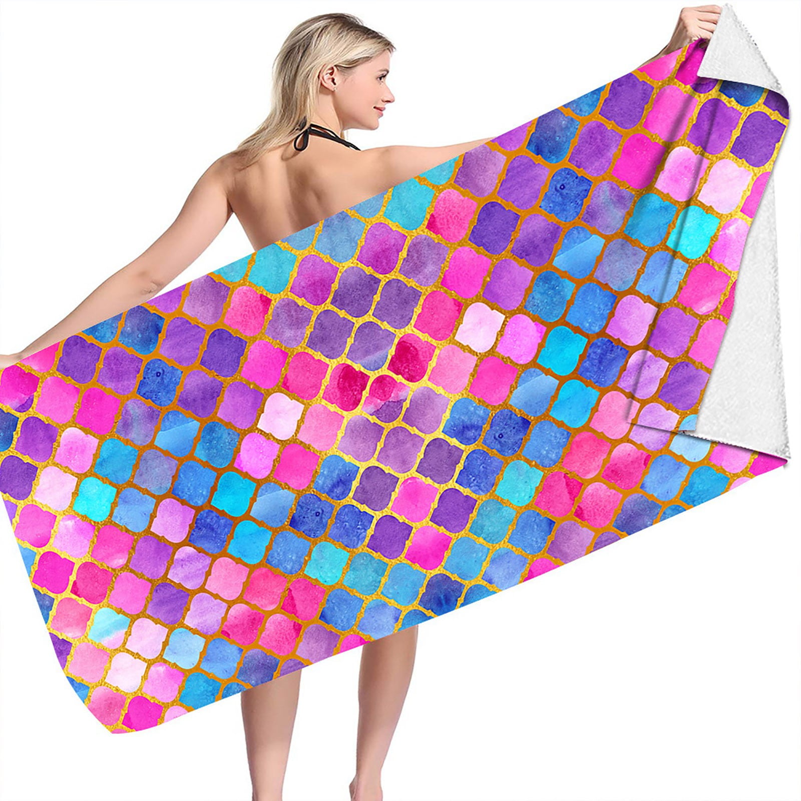 Cameland Beach Towel, Fantasy Microfiber Large Bath Towels for Girls ...