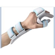 Dr A-Z Hand Splint Functional Finger Orthotics, Post Op Resting Wrist Splint, for Stroke, Hemiplegia, Apoplexy, Traumatic Brain Injury Rehab  LEFT