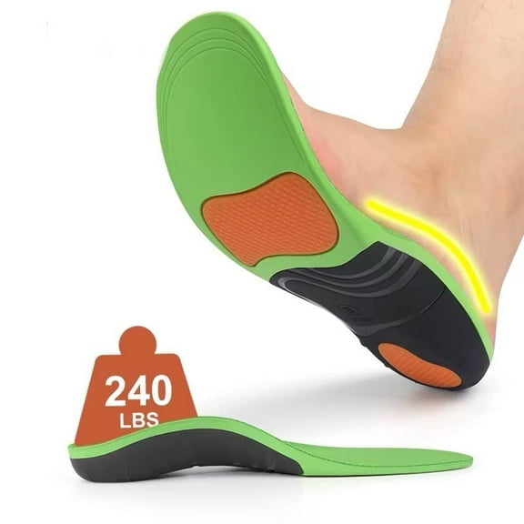 Doctor A-Z Plantar Fasciitis Shoe Inserts For Heel Support Insole Shoe Insert Arch  Heel Support