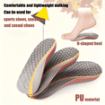 thumbnail image 1 of Dr A-Z Shoe Inserts Orthotic Insoles, Height Inserts For Men, Women 3/4 Arch Support, for Women, Men,  Plantar Fasciitis, Heel Pain 6-7 Inches, 1 of 7