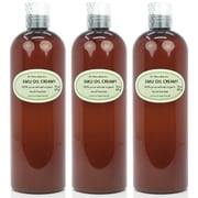 Dr. Adorable - 100% Pure Australian CREAMY EMU Oil Triple Refined Organic Moisturizing Oil For Face Skin Hair - 48 Oz