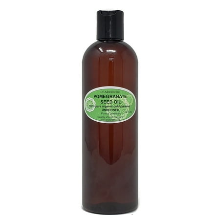 Dr Adorable - 12 oz - Pomegranate Unrefined Oil - Extra Virgin 100% Pure Organic Cold Pressed Natural