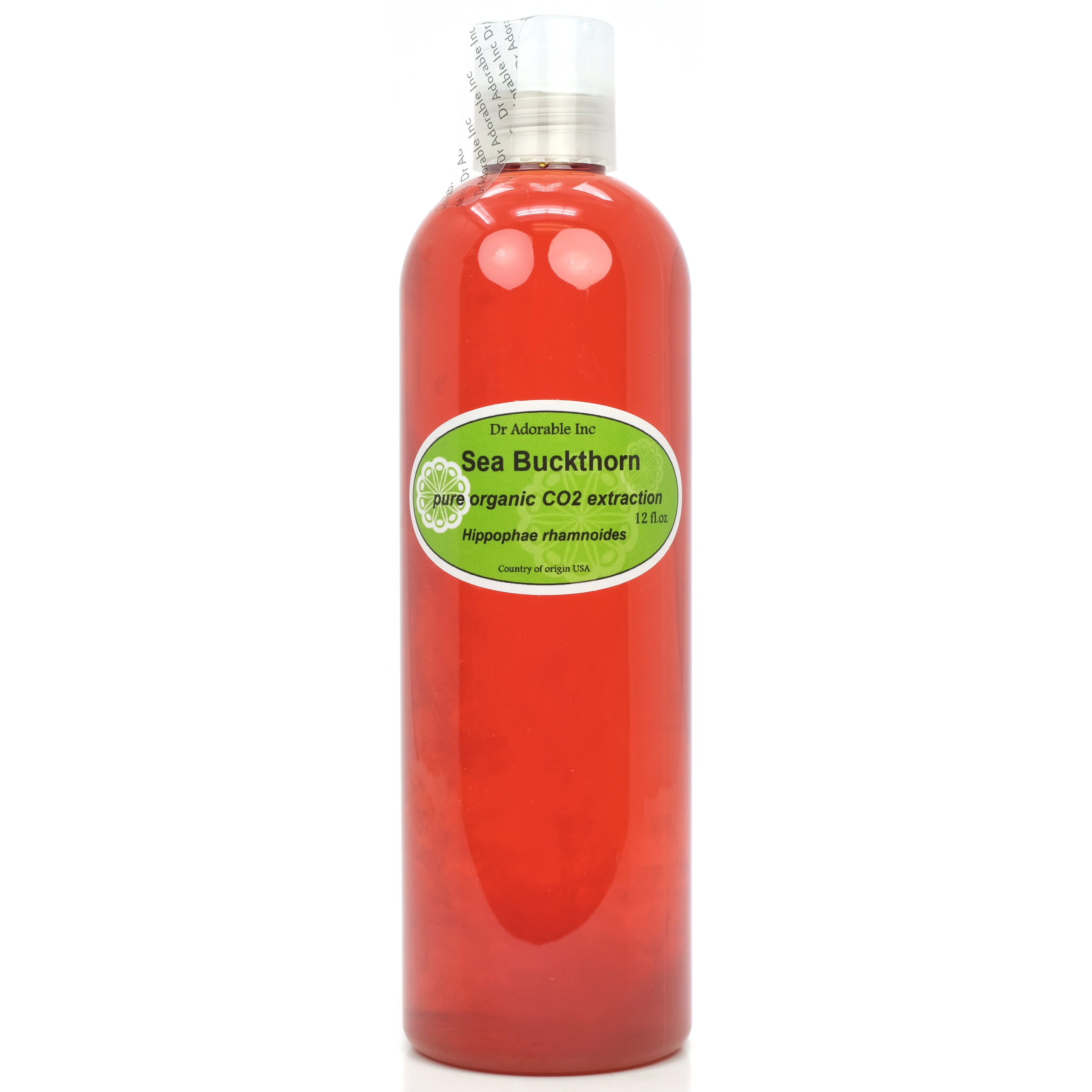 Dr Adorable - 12 oz - Sea Buckthorn Oil - 100% Pure Organic CO2 Extracted Moisturizing Oil For Face Skin Hair Anti Aging