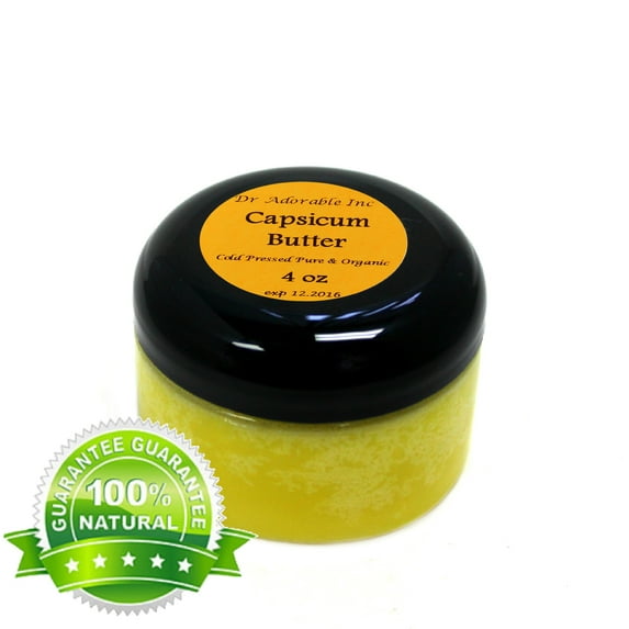 Dr Adorable - 4 oz - Capsicum Butter - Organic Fresh Natural